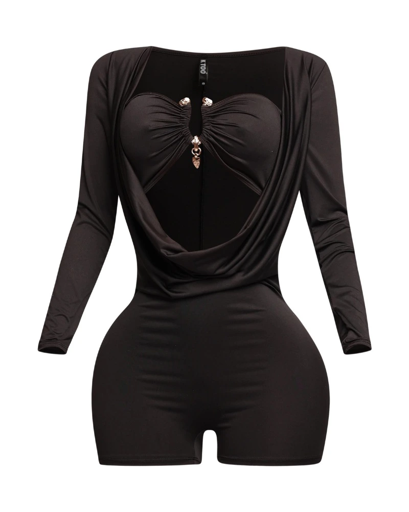 enora combinaison noir f